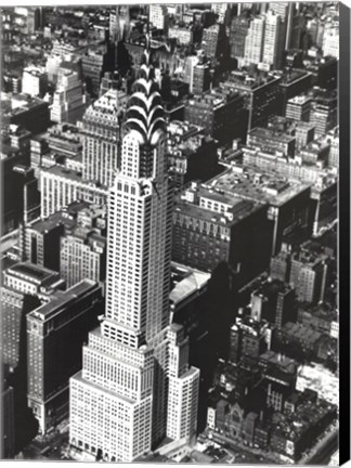 Framed Chrysler Building, New York, 1935 Print