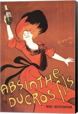 Framed Absinthe Ducros Fils Print