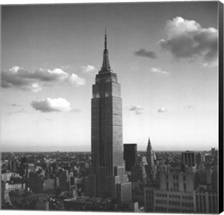 Framed Empire State Building Print