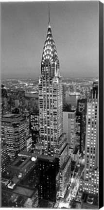 Framed Chrysler Building Print