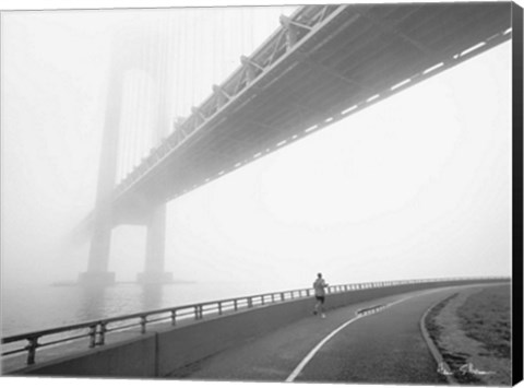 Framed Verrazano Bridge Print