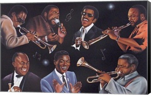 Framed Greatest of All - Rhythm &amp; Jazz Print