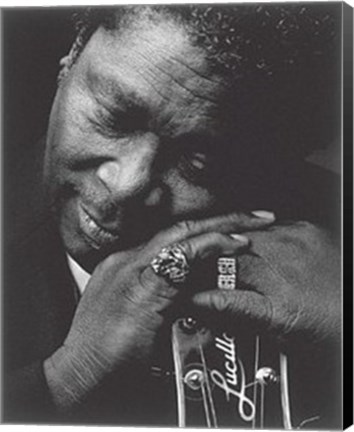 Framed B.B.King Print