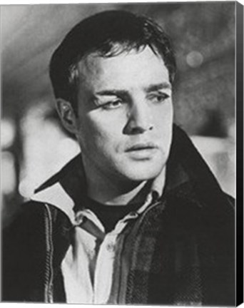 Framed Marlon Brando, photo2 Print