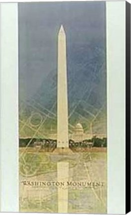 Framed Washington Monument Print