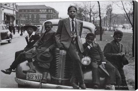 Framed Chicago Boys, Sunday Best, 1941 Print