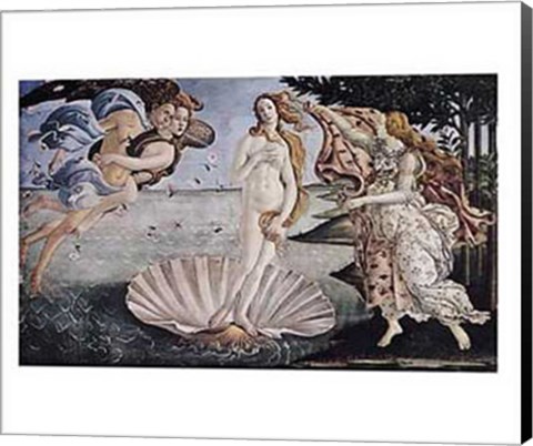 Framed Birth of Venus Print