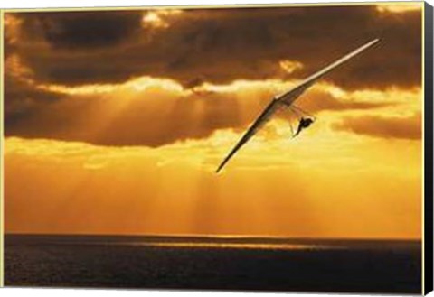 Framed Inspire - Hang Glider Print