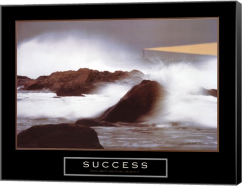 Framed Success - Lighthouse Print