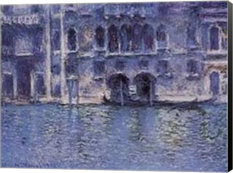 Framed Palazzo Da Mula Venice Print