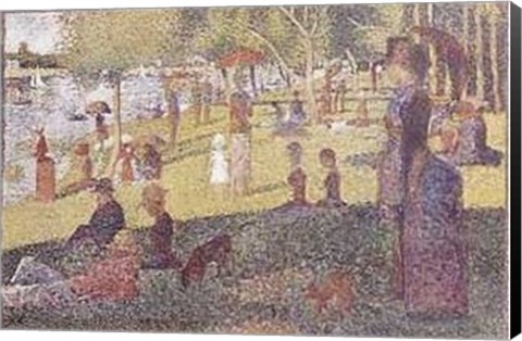 Framed Grande Jatte Print