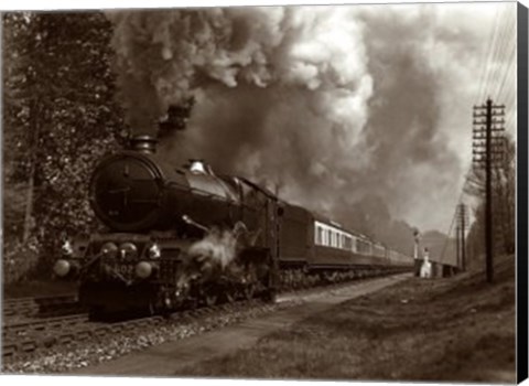 Framed Nrm-King Richard I-Great Western Railway Print