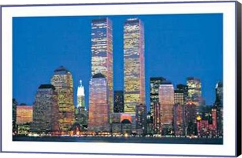 Framed World Trade Center Print