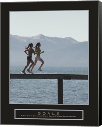 Framed Goals - Joggers Print