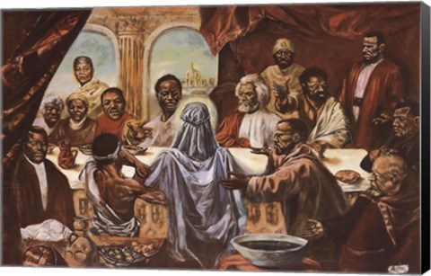 Framed Last Supper Print