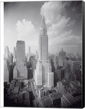 Framed Chrysler Building Print