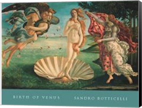 Framed Birth Of Venus Print