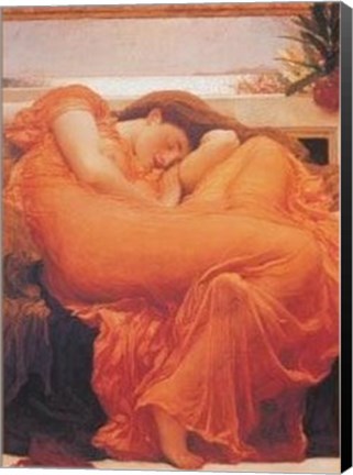 Framed Flaming June, c.1895 Print