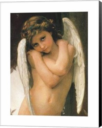 Framed Cupidon, 1891 Print