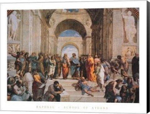 Framed School of Athens Print