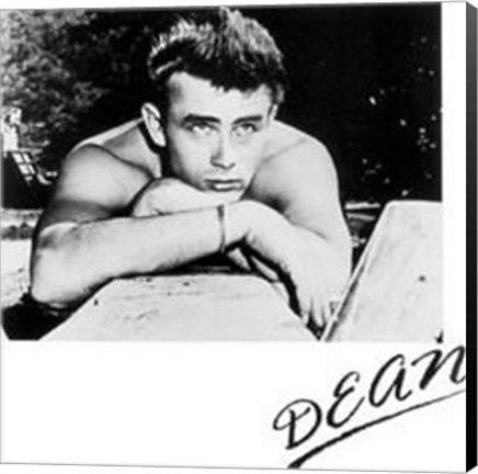 Framed James Dean Print