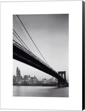 Framed Brooklyn Bridge Print