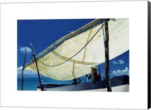 Framed Bahia Beach, Brazil Print