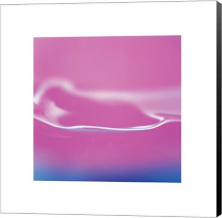 Framed Pink Abstract Print