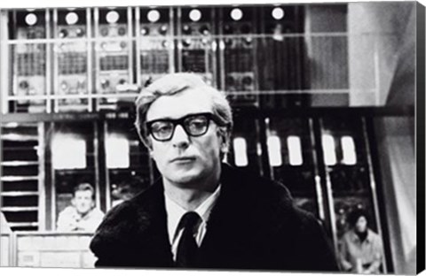 Framed Michael Caine, Harry Palmer Print