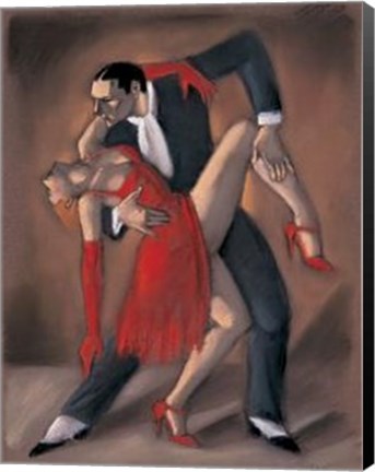 Framed Tango De Passion Print