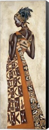 Framed Femme Africaine II Print