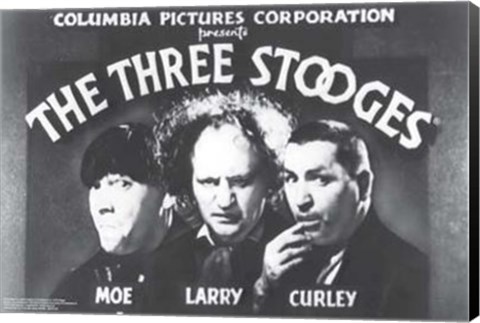 Framed Three Stooges: Opening Credits Print