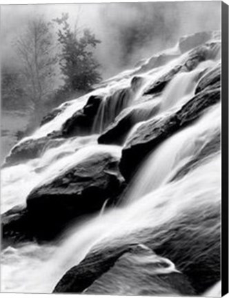 Framed Waterfall II Print