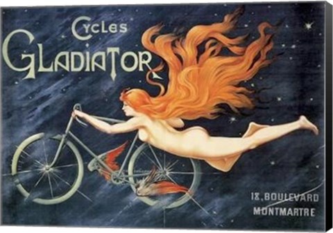 Framed Cycles Gladiator Print