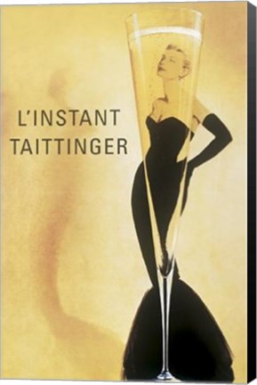 Framed Taittinger Print