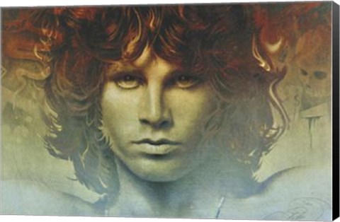 Framed Spirit of Jim Morrison Print