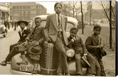 Framed Chicago Boys, Sunday Best, 1941 Print