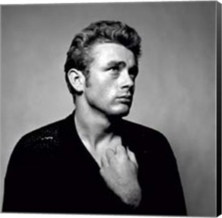 Framed James Dean: Portrait Print