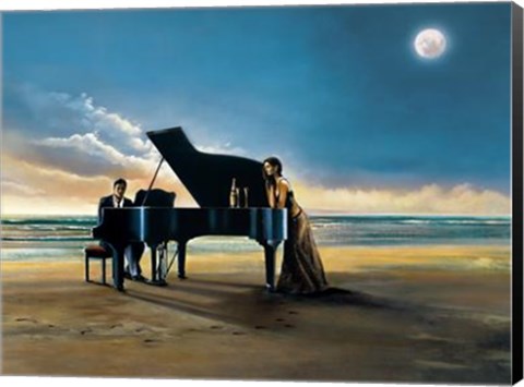 Framed Moonlight Serenade Print