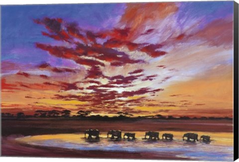 Framed African Sky Print