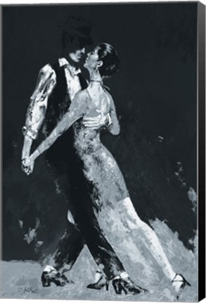 Framed Midnight Tango Print