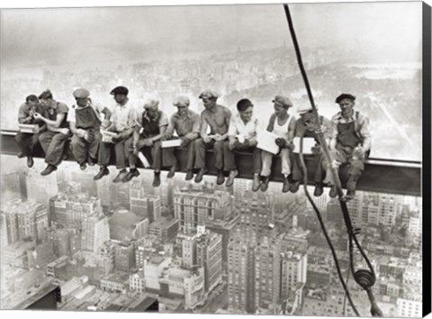 Framed Rockefeller Center, 1932 Print