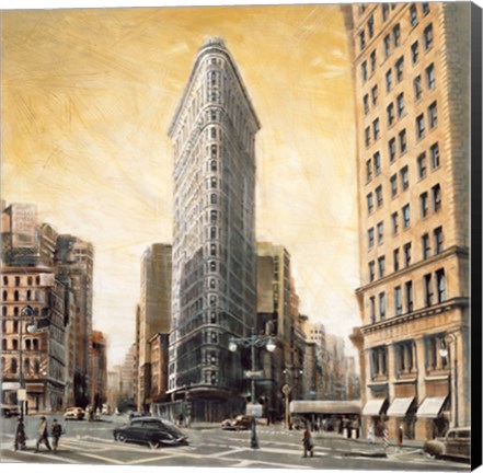 Framed Flatiron Building Print