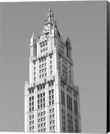 Framed Woolworth Building, NY Print