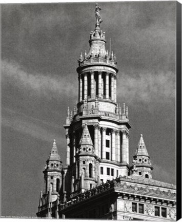 Framed Municipal Building, NY Print