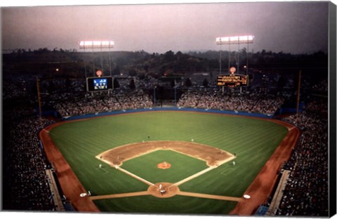 Framed Chavez Ravine, Los Angeles Print