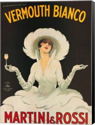 Framed Vermouth Bianco Print