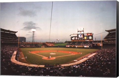 Framed Anaheim, Angel Stadium Print