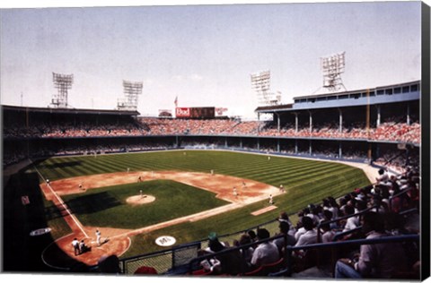 Framed Tiger Stadium, Detroit Print