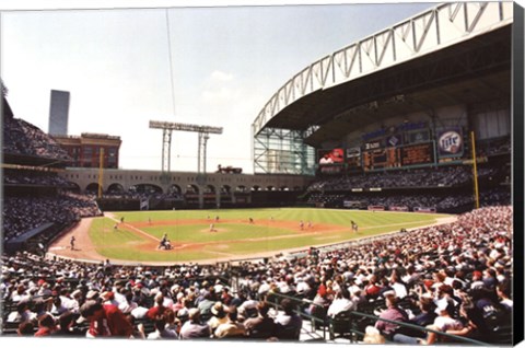 Framed Houston, Minute Maid Park Print